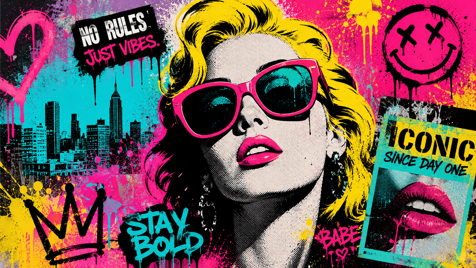 Neon Pop & Modern Street Art