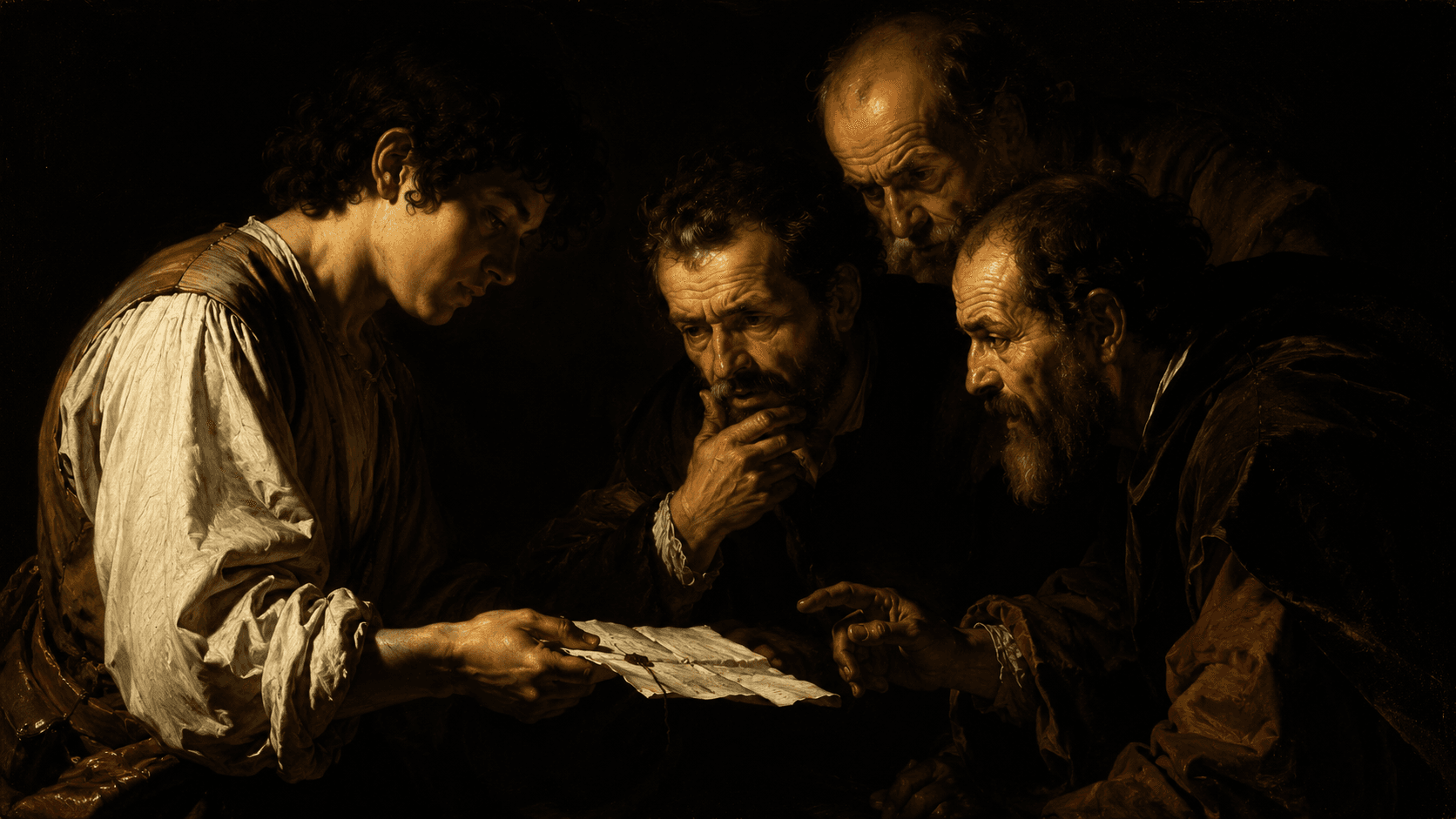 Dark & Dramatic Chiaroscuro